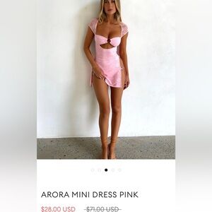 OUTCAST MINI DRESS NWT